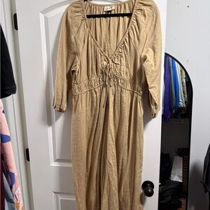 Universal Thread Tan Midi Dress